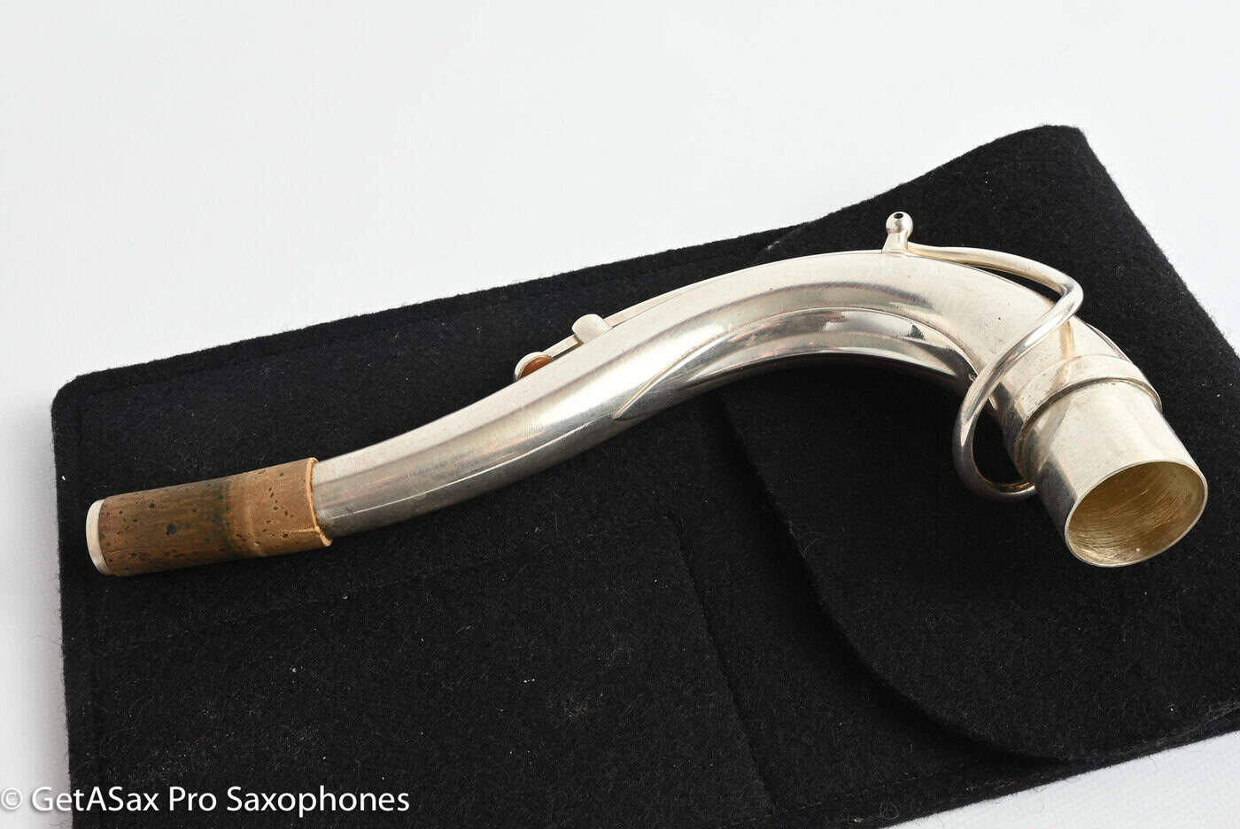 Friso Heidinga Tenor Sax Neck Silver Plate Excellent Condition!