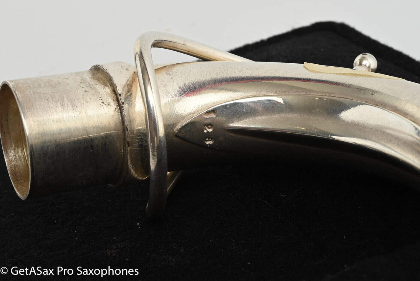 Friso Heidinga Tenor Sax Neck Silver Plate Excellent Condition!