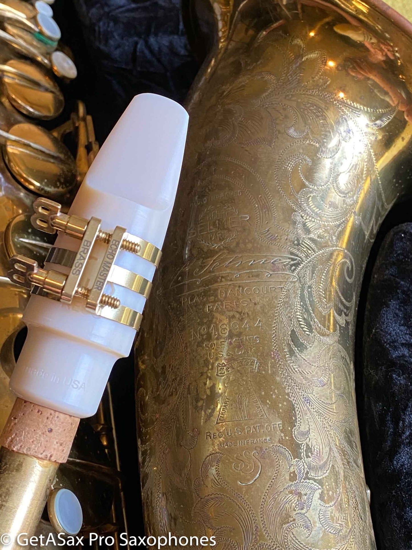 GS RESO Tenor Saxophone Mouthpiece - Dark, Spread, Lush