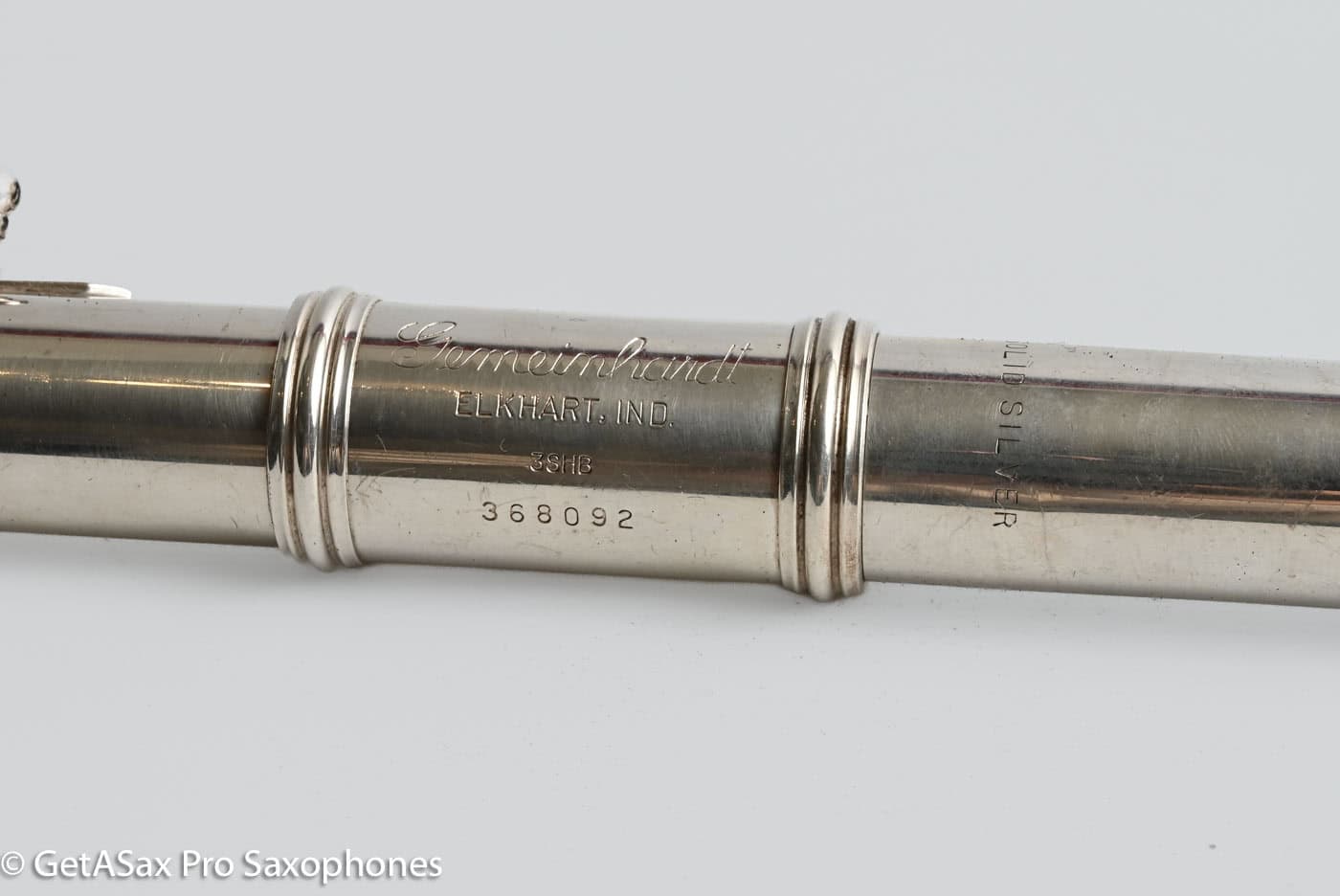 Gemeinhardt 3SHB Open Hole Flute Silver 1985 368092