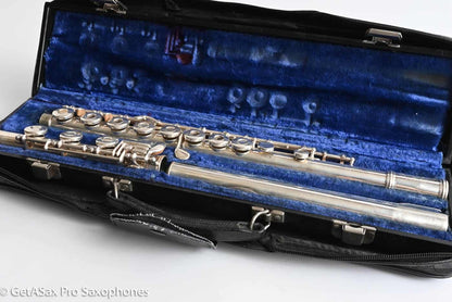 Gemeinhardt 3SHB Open Hole Flute Silver 1985 368092