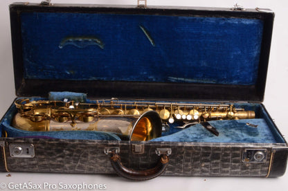 King SilverSonic Tenor Series III Gold in the Engraving Double Socket Neck 375203