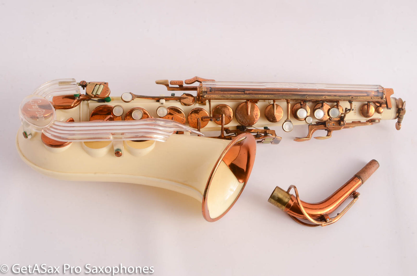 Grafton Alto Saxophone Excellent Original Condition Restored and Playable 10591