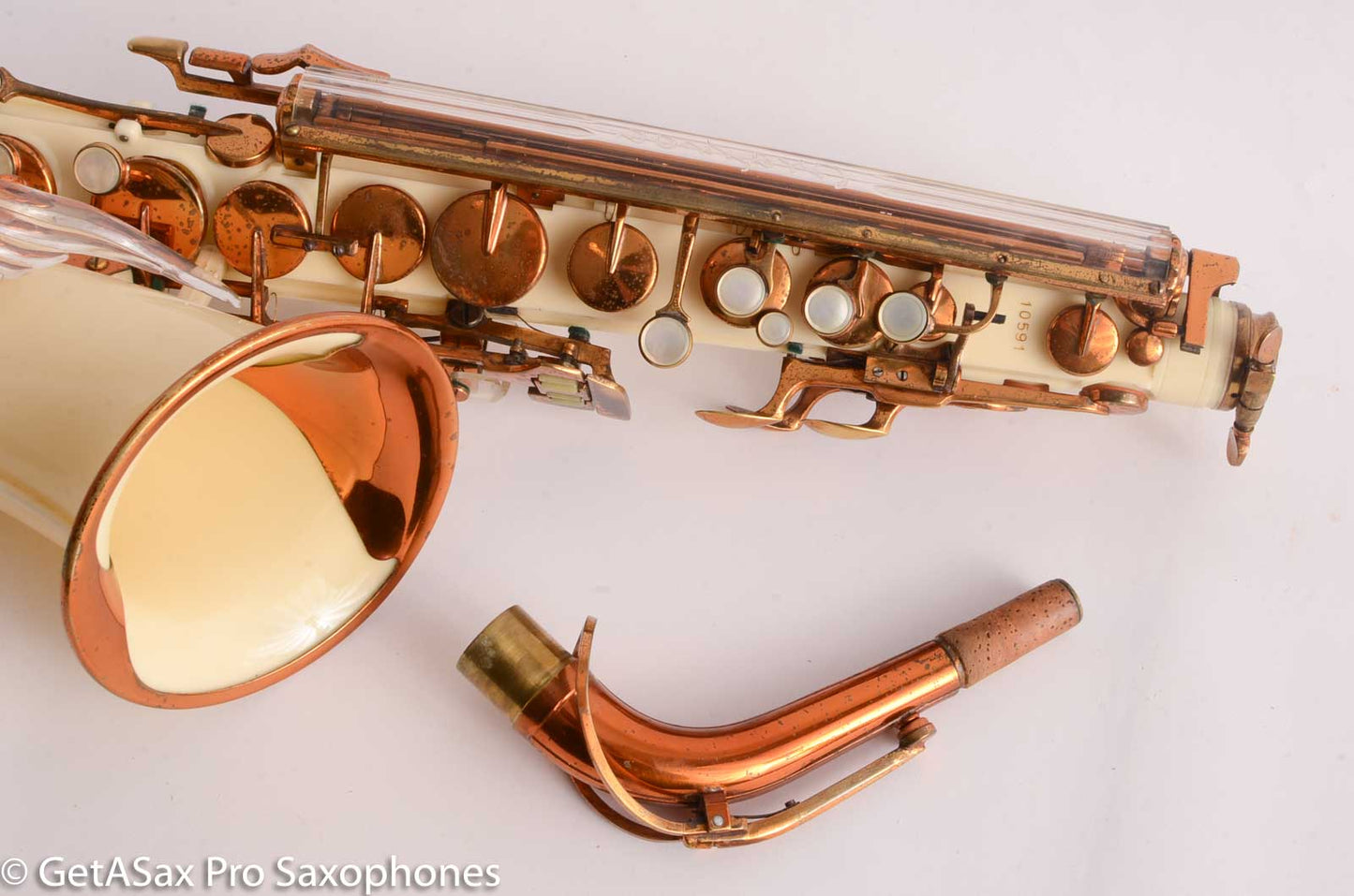 Grafton Alto Saxophone Excellent Original Condition Restored and Playable 10591