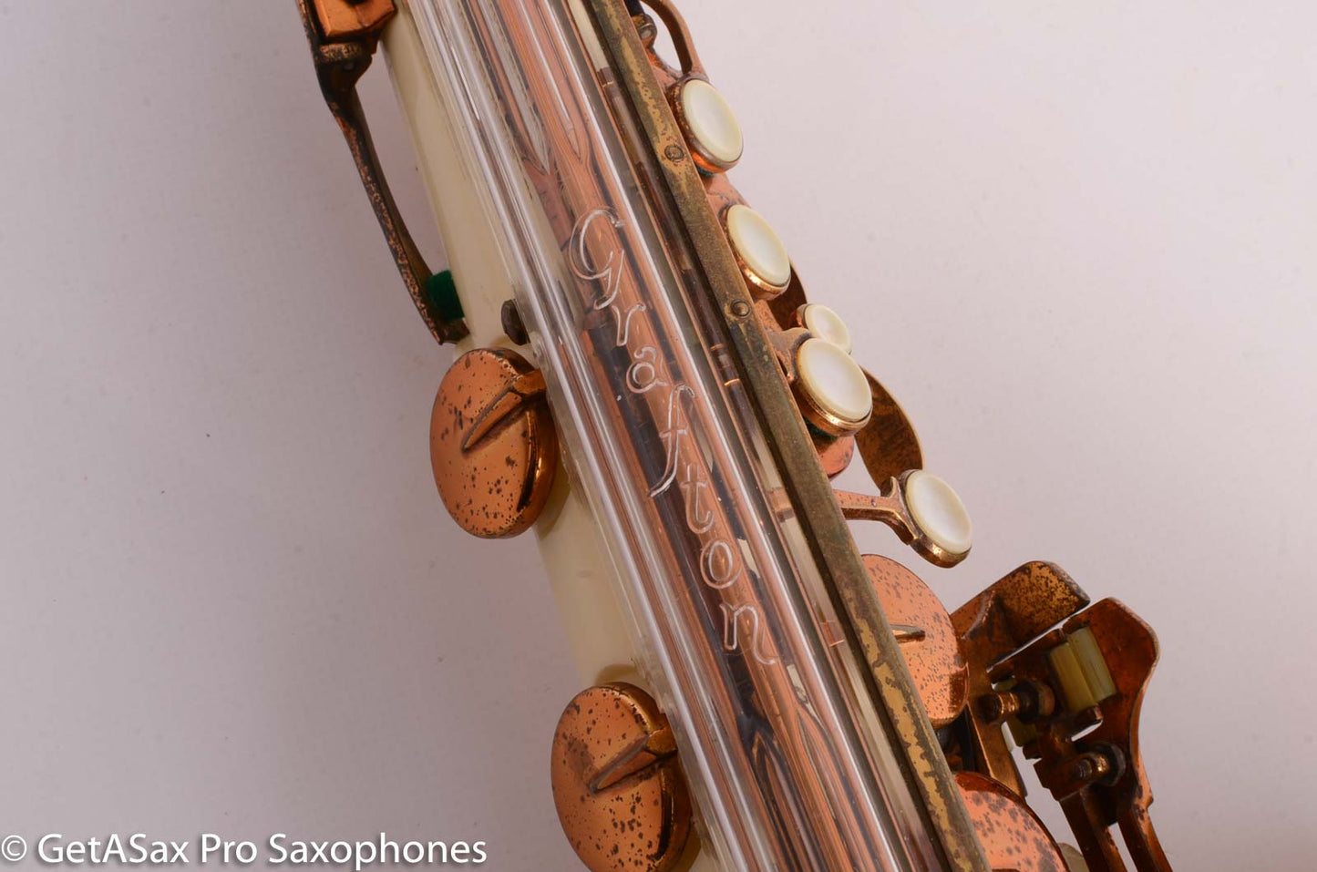 Grafton Alto Saxophone Excellent Original Condition Restored and Playable 10591