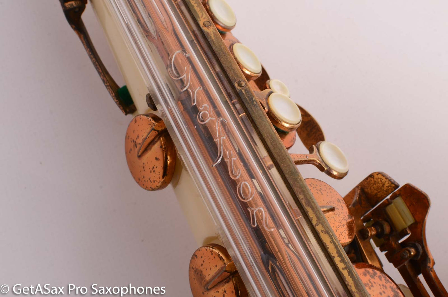 Grafton Alto Saxophone Excellent Original Condition Restored and Playable 10591