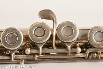 Haynes Commercial Flute Solid Silver Beautiful 29417