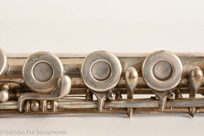 Haynes Commercial Flute Solid Silver Beautiful 29417