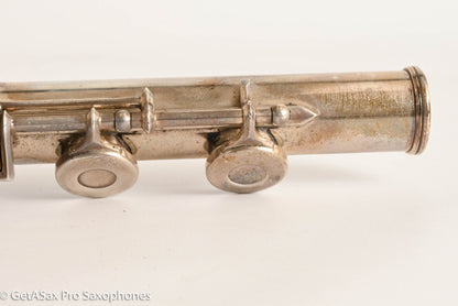 Haynes Commercial Flute Solid Silver Beautiful 29417
