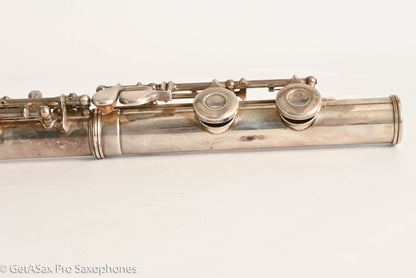 Haynes Commercial Flute Solid Silver Beautiful 29417
