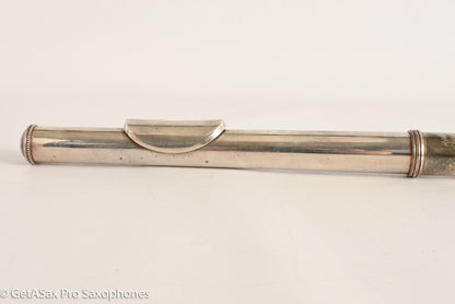 Haynes Commercial Flute Solid Silver Beautiful 29417