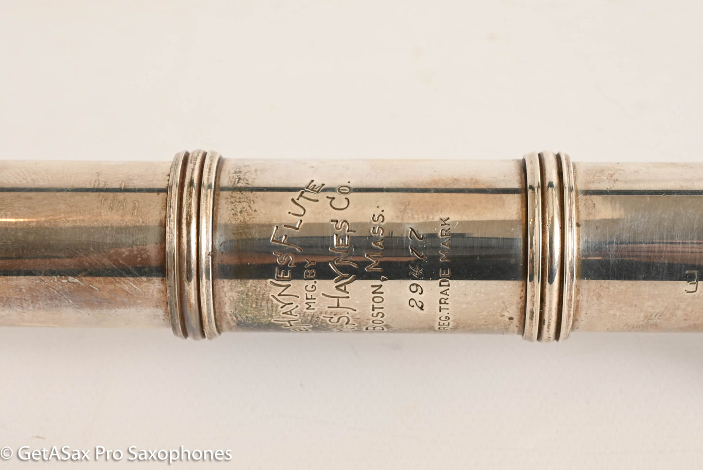Haynes Commercial Flute Solid Silver Beautiful 29417