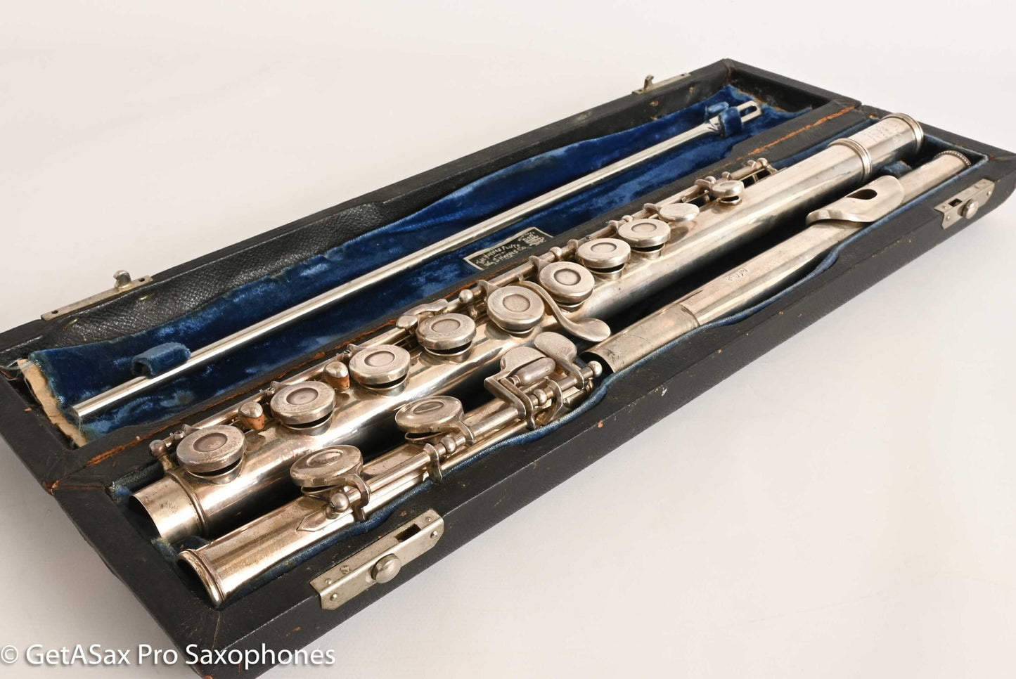 Haynes Commercial Flute Solid Silver Beautiful 29417