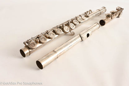 Haynes Commercial Flute Solid Silver Beautiful 29417