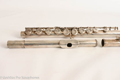 Haynes Commercial Flute Solid Silver Beautiful 29417