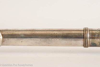 Haynes Commercial Flute Solid Silver Beautiful 29417