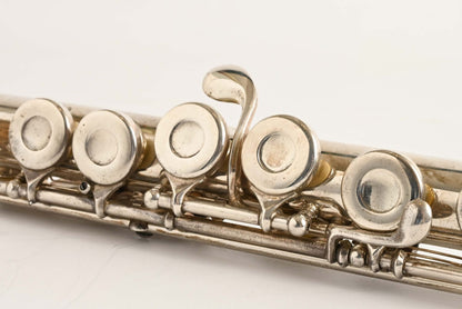 Haynes Commercial Flute Old Pads Solid Silver 39884