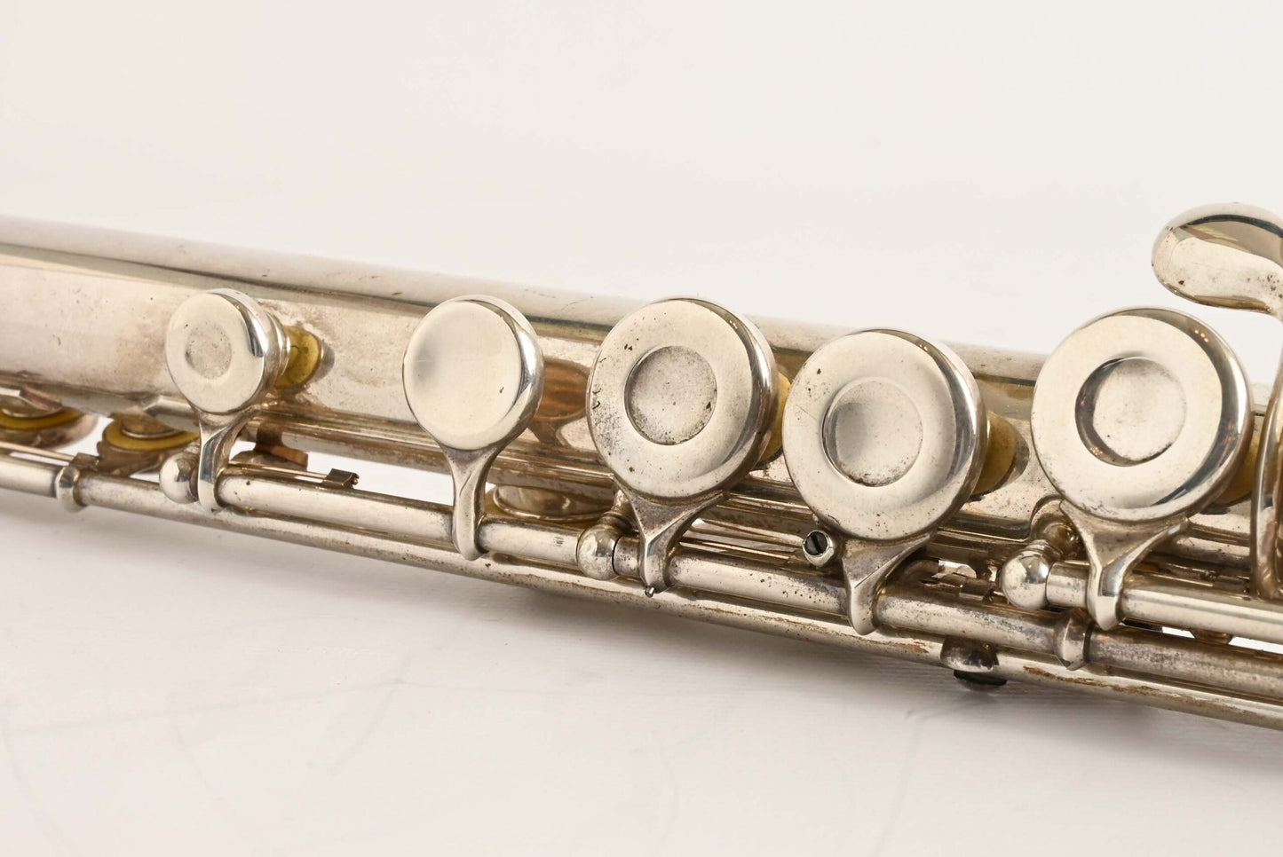 Haynes Commercial Flute Old Pads Solid Silver 39884