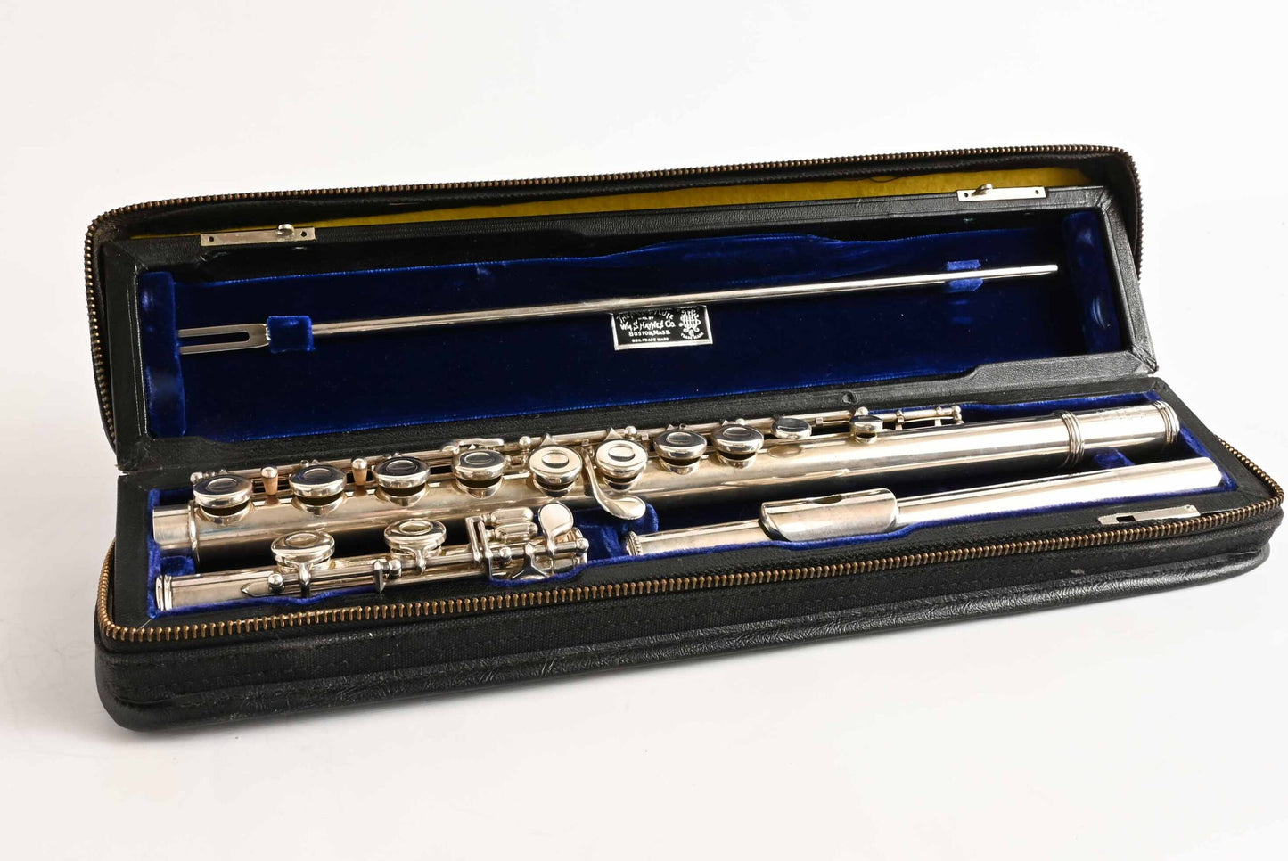 Haynes Commercial Flute Old Pads Solid Silver 39884