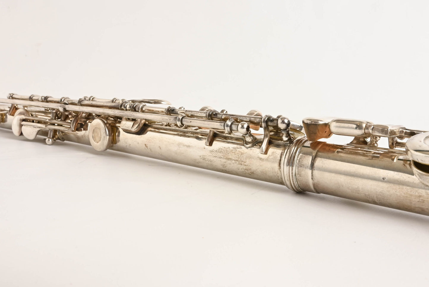 Haynes Commercial Flute Old Pads Solid Silver 39884