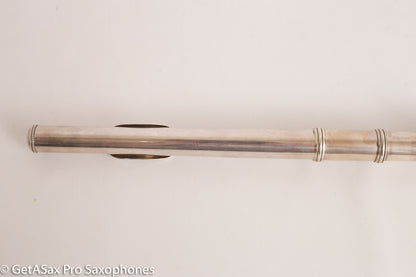 Haynes Commercial Closed Hole Solid Silver Flute ‘The Doubler’s Delight’ 24619