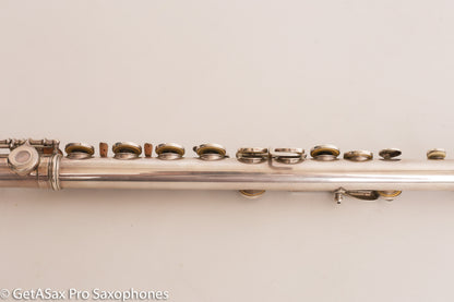 Haynes Commercial Closed Hole Solid Silver Flute ‘The Doubler’s Delight’ 24619