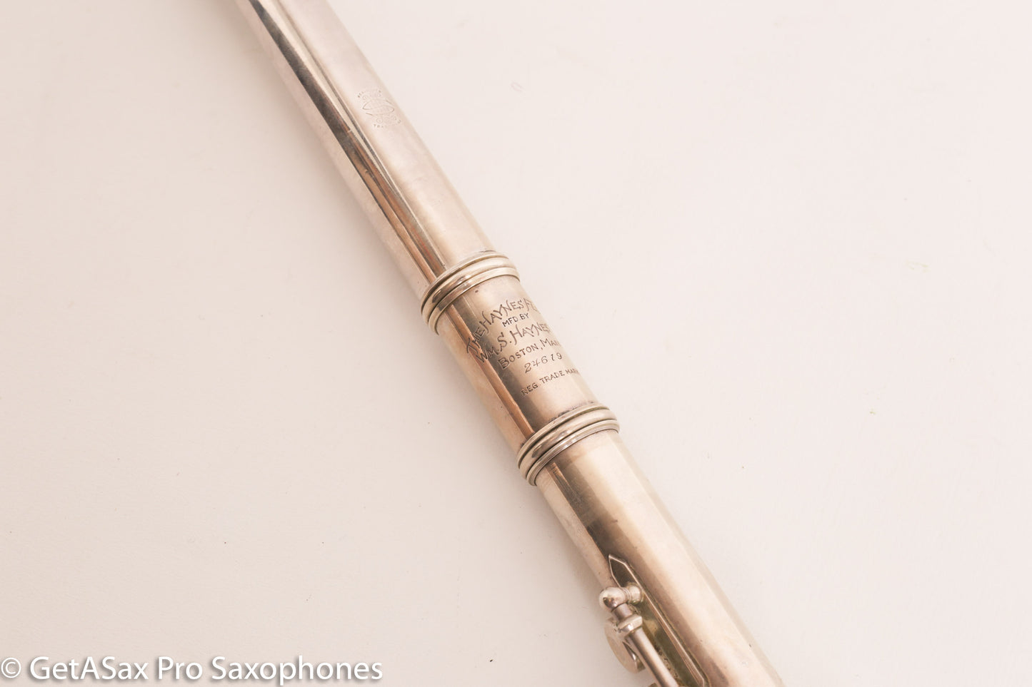 Haynes Commercial Closed Hole Solid Silver Flute ‘The Doubler’s Delight’ 24619
