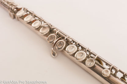 Haynes Commercial Closed Hole Solid Silver Flute ‘The Doubler’s Delight’ 24619