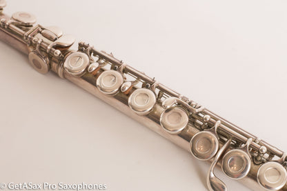 Haynes Commercial Closed Hole Solid Silver Flute ‘The Doubler’s Delight’ 24619