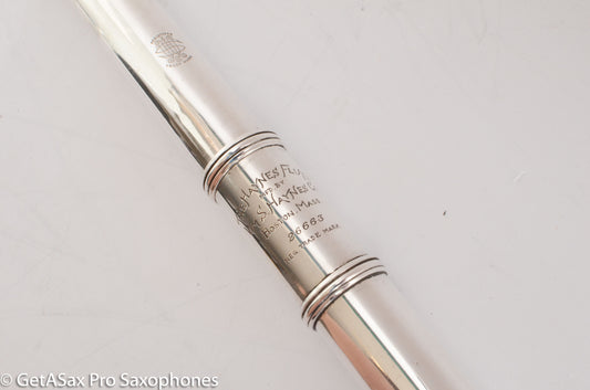 Haynes Commercial Flute Overhauled Beautiful! 26663
