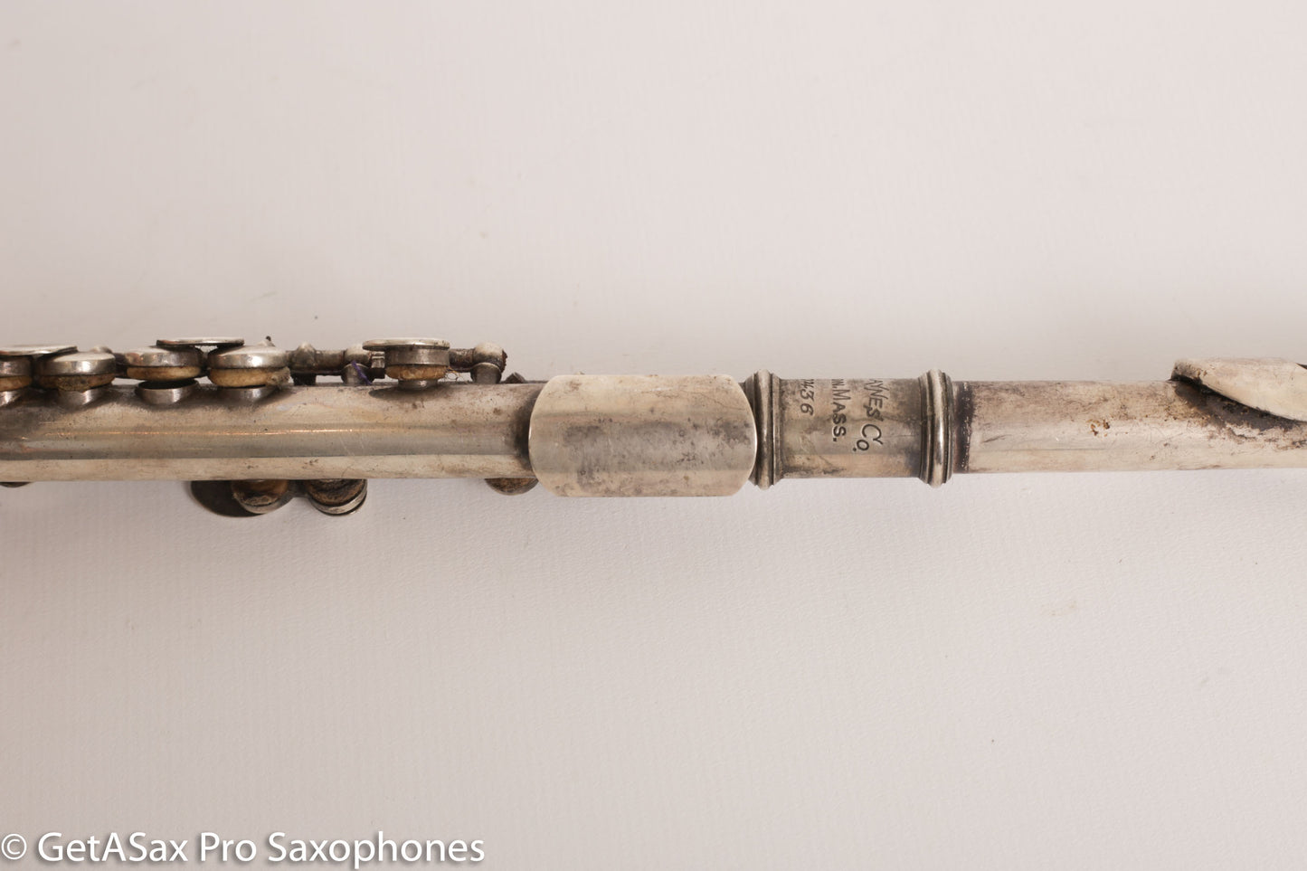 Haynes Solid Silver Db Piccolo Stars and Stripes Needs Overhaul 10436