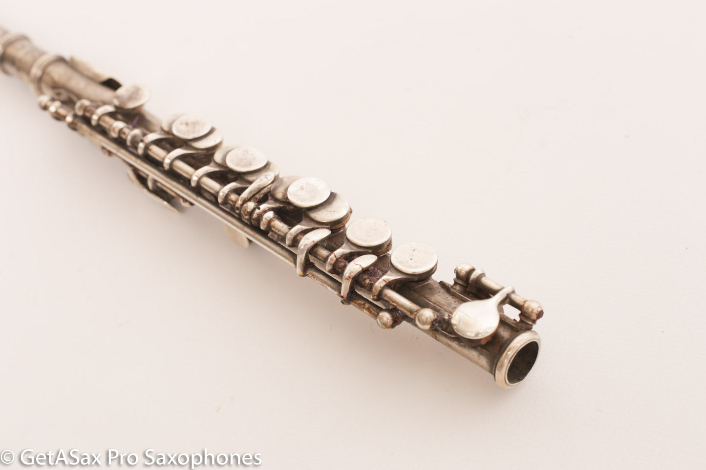 Haynes Solid Silver Db Piccolo Stars and Stripes Needs Overhaul 10436