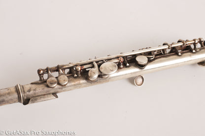 Haynes Solid Silver Db Piccolo Stars and Stripes Needs Overhaul 10436