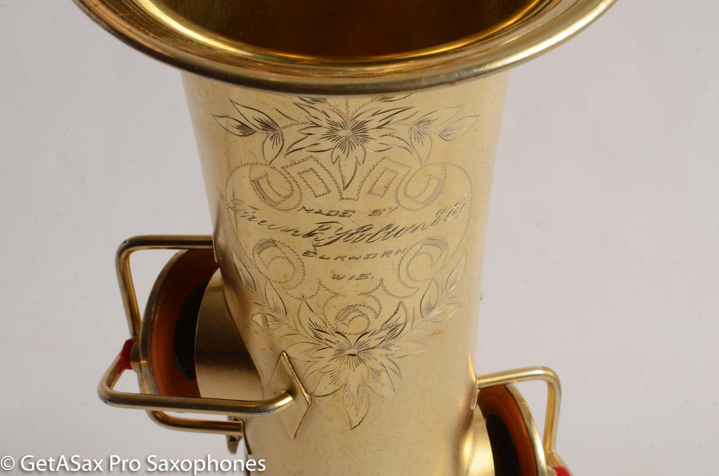 Holton Alto Saxophone Original Gold Plate Beautiful Great Deal 16374