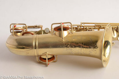 Holton Alto Saxophone Original Gold Plate Beautiful Great Deal 16374