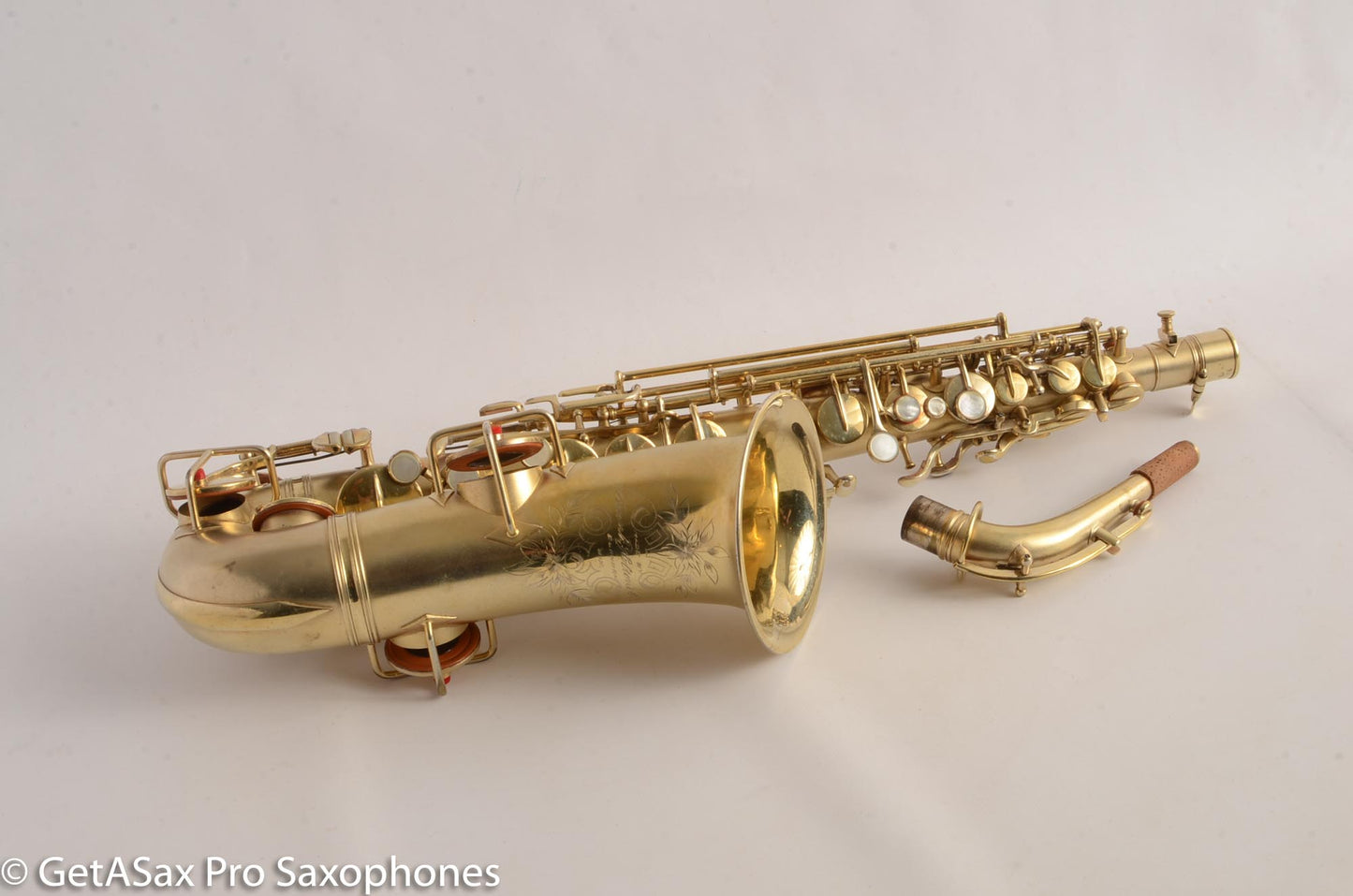 Holton Alto Saxophone Original Gold Plate Beautiful Great Deal 16374