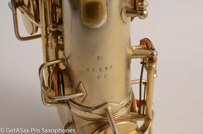 Holton Alto Saxophone Original Gold Plate Beautiful Great Deal 16374