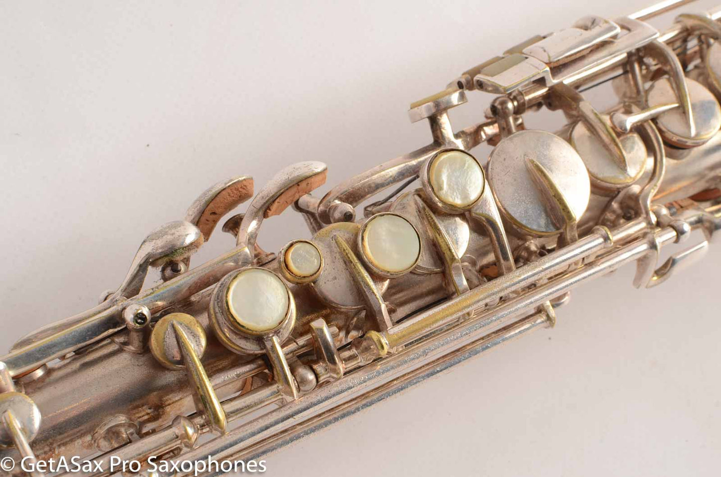 Holton Soprano Saxophone Original Silver Plate Great Deal 17402