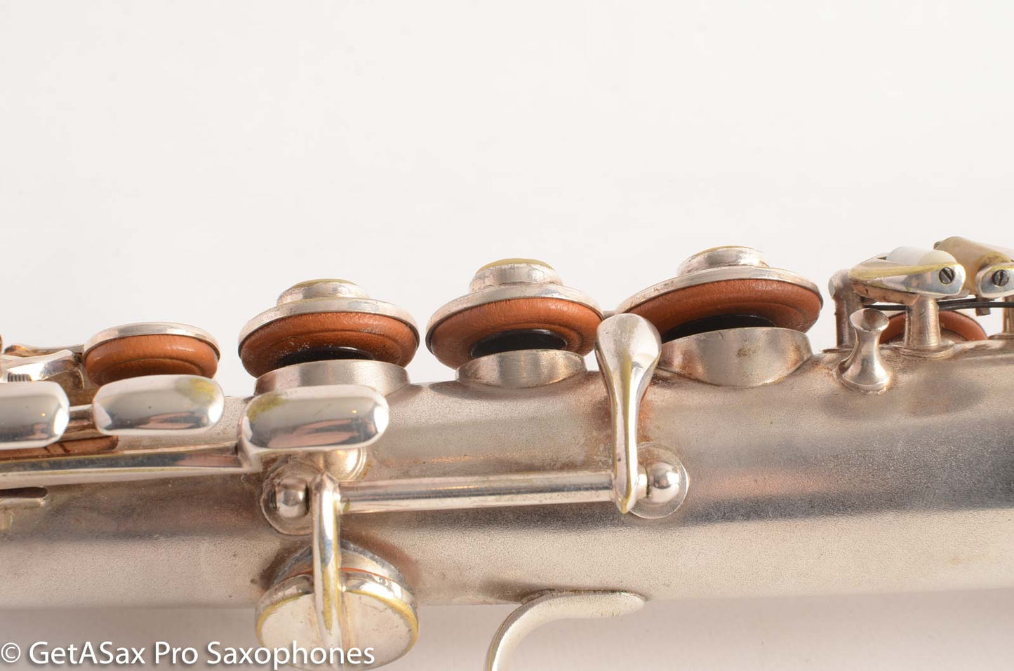 Holton Soprano Saxophone Original Silver Plate Great Deal 17402