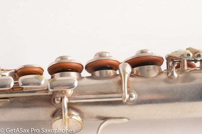 Holton Soprano Saxophone Original Silver Plate Great Deal 17402