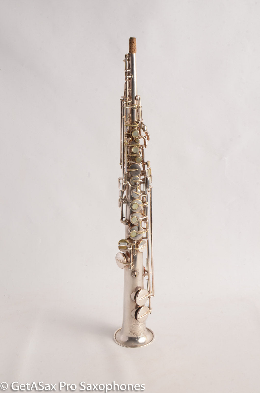 Holton Soprano Saxophone Original Silver Plate Great Deal 17402