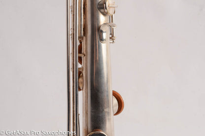 Holton Soprano Saxophone Original Silver Plate Great Deal 17402