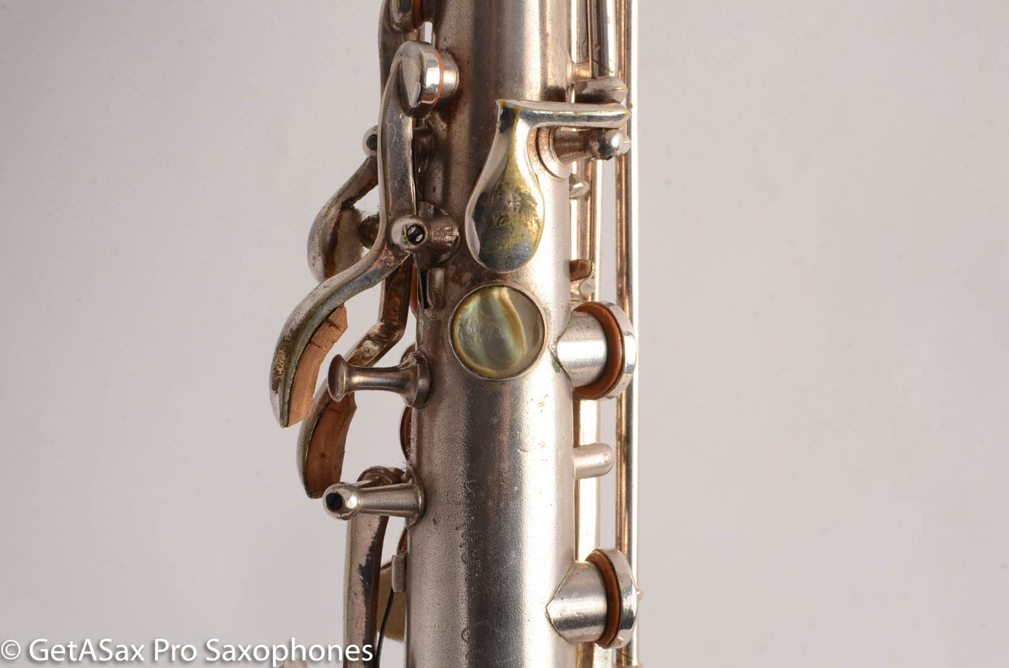 Holton Soprano Saxophone Original Silver Plate Great Deal 17402