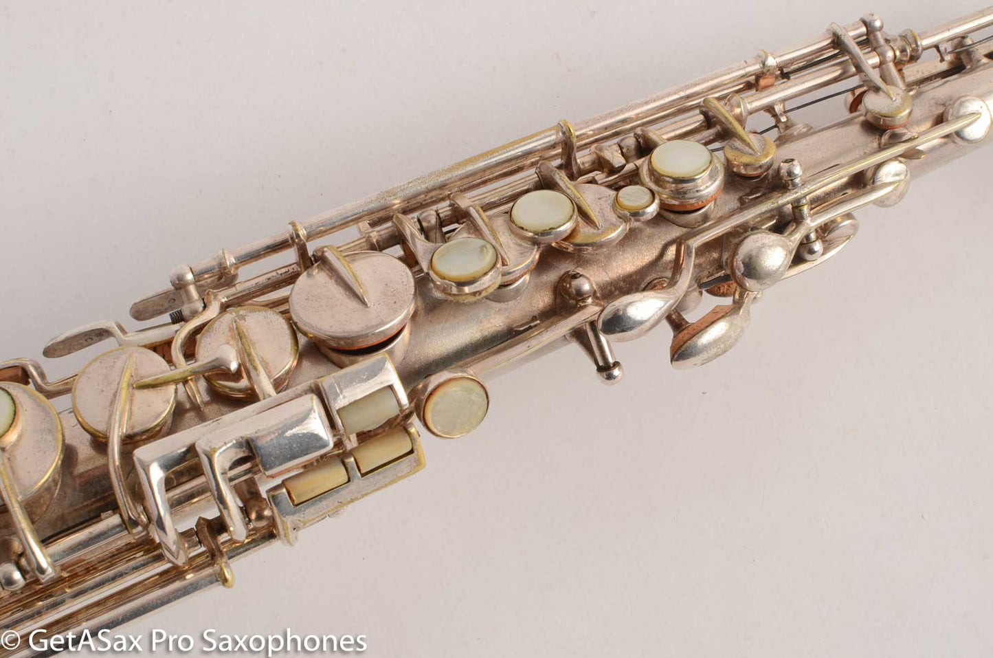 Holton Soprano Saxophone Original Silver Plate Great Deal 17402