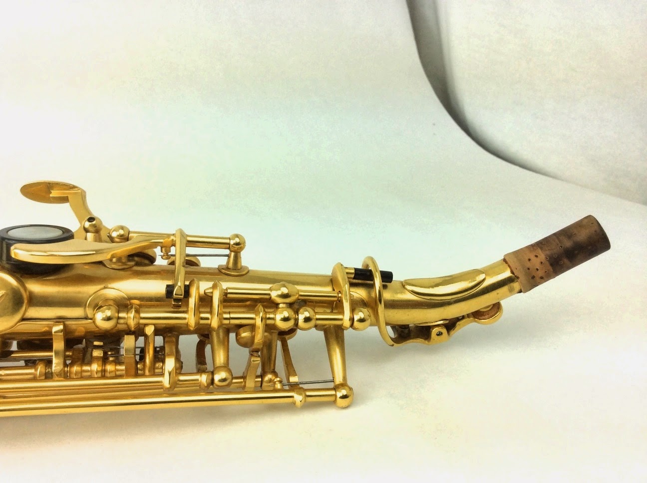 Rampone and Cazzani R1 Saxello Heavy Gold Plate Near Mint