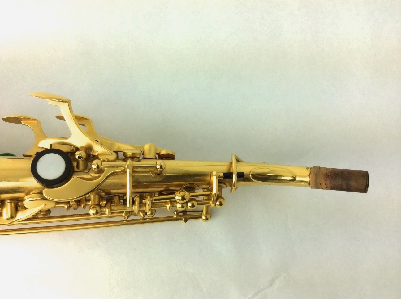 Rampone and Cazzani R1 Saxello Heavy Gold Plate Near Mint