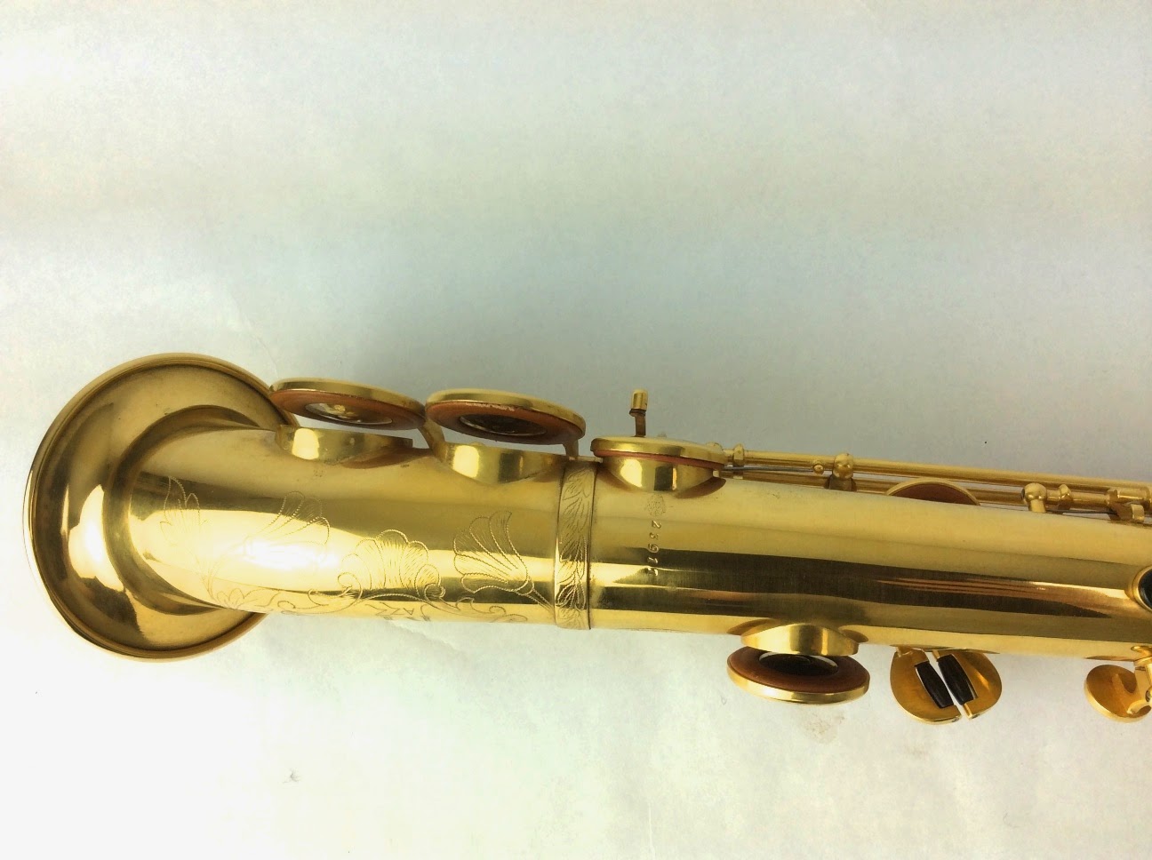 Rampone and Cazzani R1 Saxello Heavy Gold Plate Near Mint