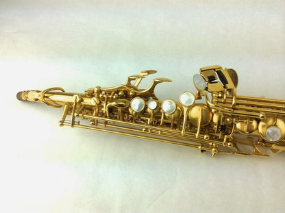 Rampone and Cazzani R1 Saxello Heavy Gold Plate Near Mint