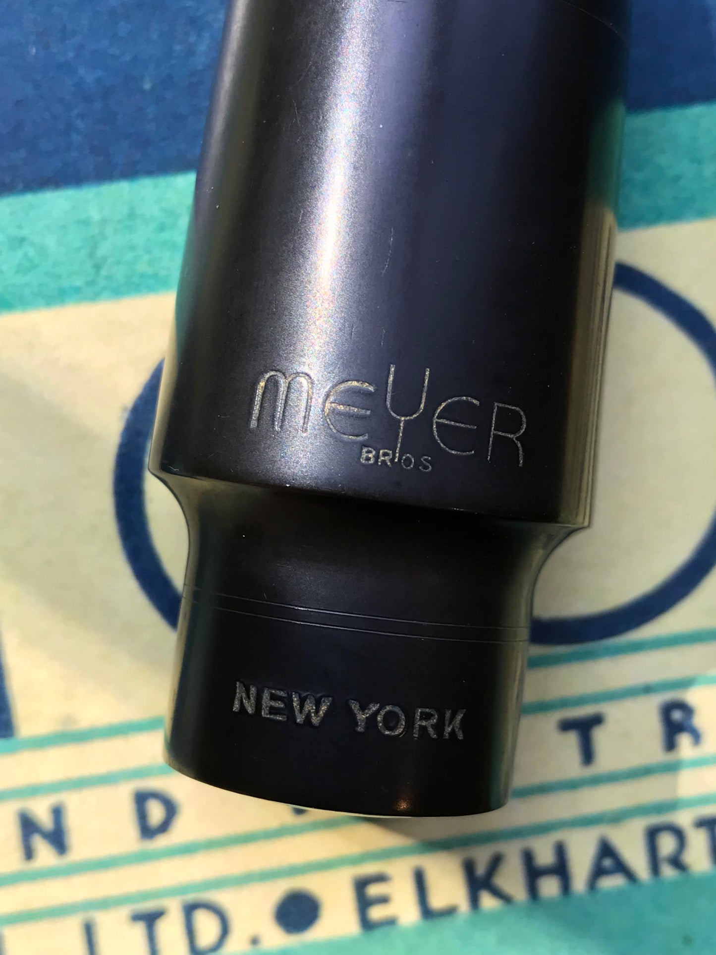 Meyer Bros New York Alto Saxophone Mouthpiece 4M Medium Chamber Original Facing Gorgeous