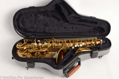 Ishimori Wood Stone New Vintage Alto Saxophone WSA-AF with High F# Antique Finish NEW